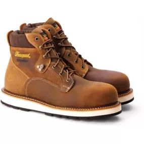 Thorogood Men's Iron River Series 6" CT Waterproof Work Boot -Brown- 804-4146