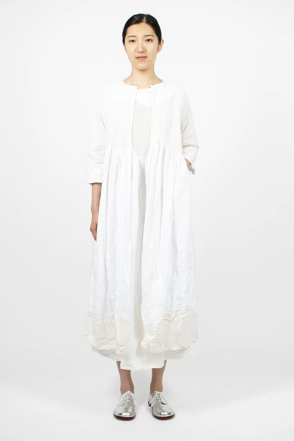 Torte Coat Optical/Raw White