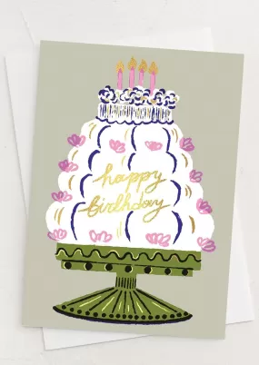 Trifle Cake Birthday Card