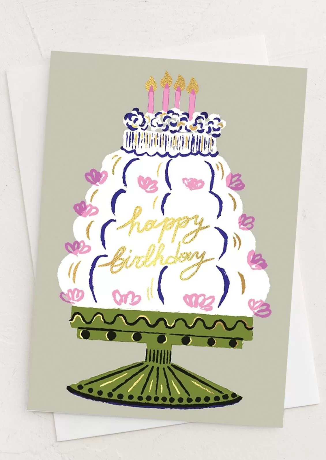 Trifle Cake Birthday Card