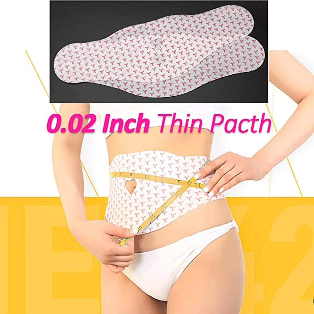 TTMARY Spa Gel patches 42℃ Slimming Fat Burn Diet Belly 5 pieces Sets