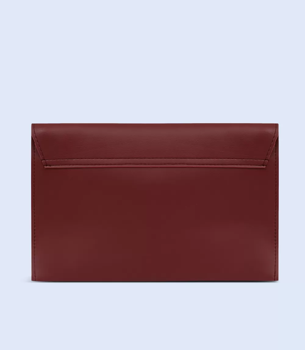 WB2409-MAROON-Women Shoulder Bag