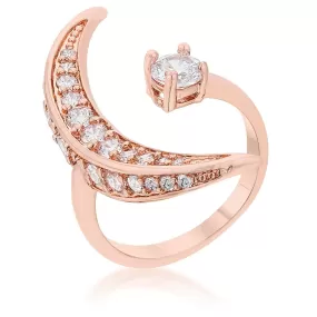 WildKlass .75ct CZ Rose Gold Delicate Ring