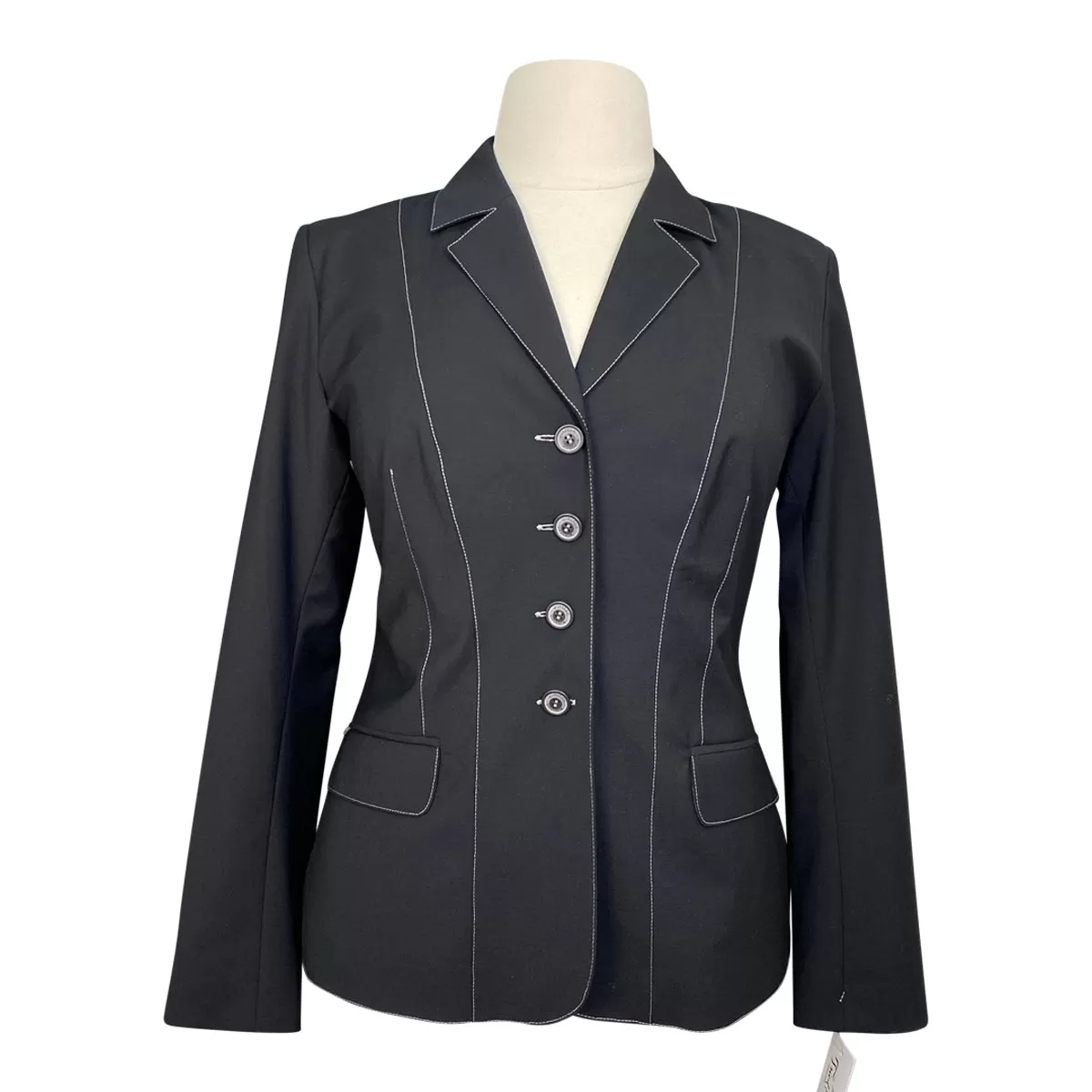 Winston Equestrian Classic Competition Coat in Black - Women's EU 46R (US 12/14)